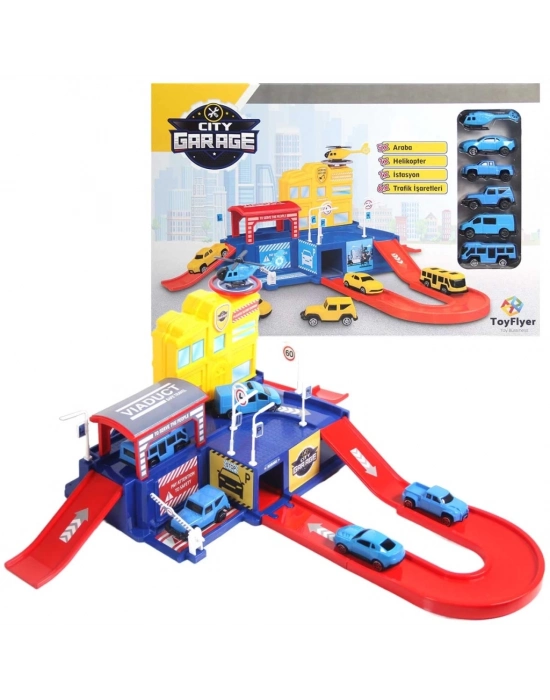 ® City Garage Otopark Oyun Seti