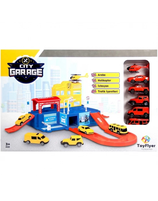 ® City Garage Otopark Oyun Seti