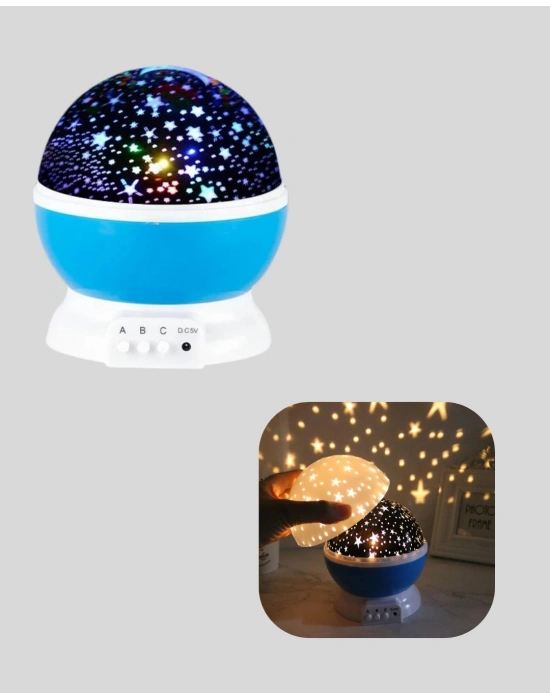 ® Çocuk Gece Lambası 6 Modlu Renkli LED Enerji Tasarruflu Masal Işığı