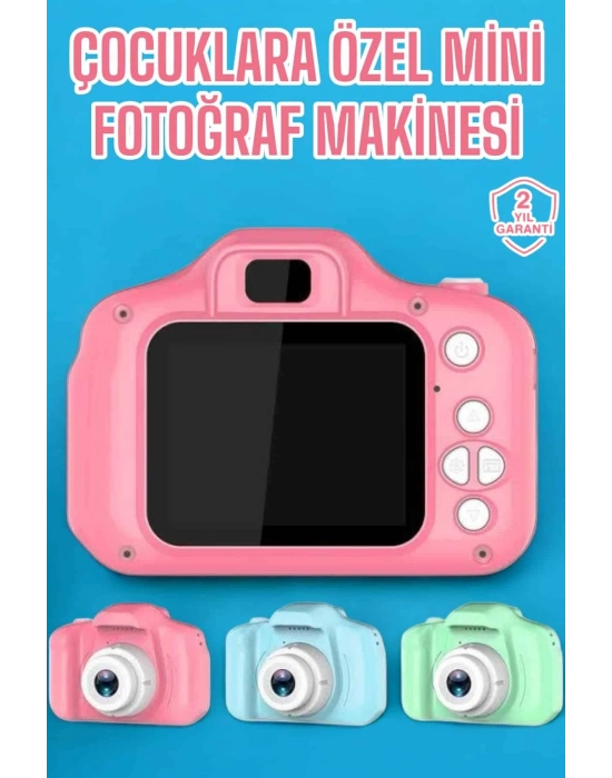 ® Çocuk Kamerası Dijital 1080P HD Kaliteli Mini Fotoğraf Makinesi Profesyonel