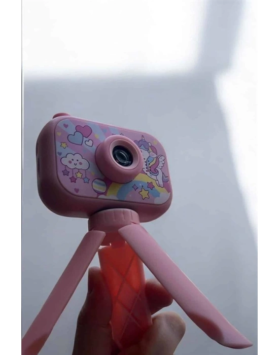 ® Çocuklara Özel Dijital LCD Ekran 1080P HD Görüntü Kaliteli