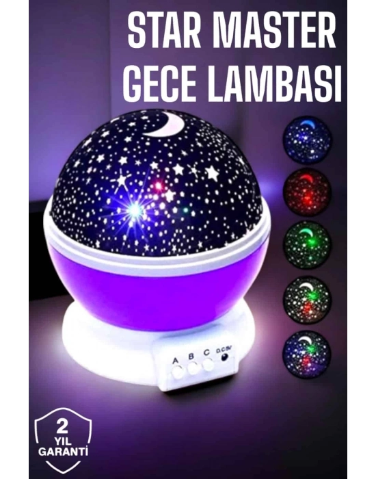 ® Çocuklara Özel Yıldızlı Gece Lambası