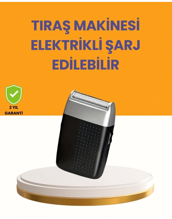 ® Çok Amaçlı Şarjlı Saç & Sakal Kesme Makinesi – Profesyonel ve Sessiz Performans