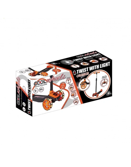 ®  Işıklı Twist Scooter Turuncu