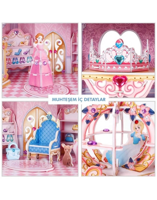 ® CubicFun Prenses Gizli Bahçe Şatosu 3D Puzzle