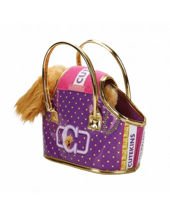 ® Taşıma Çantalı Peluş Köpek