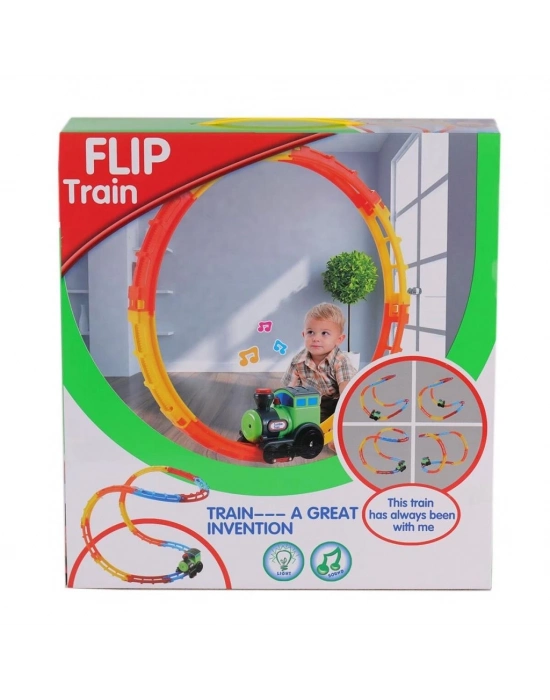 ® D9081 Kutulu Pilli Takla Atan Tren