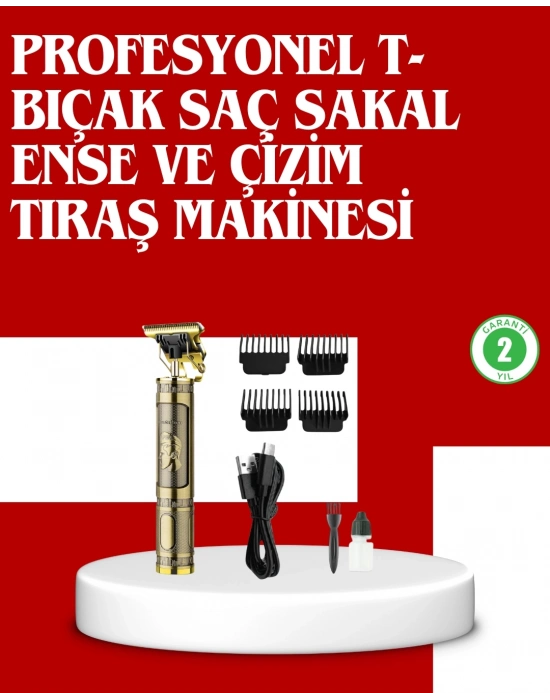® Daling Profesyonel Tıraş Makinesi Islak ve Kuru Kullanım