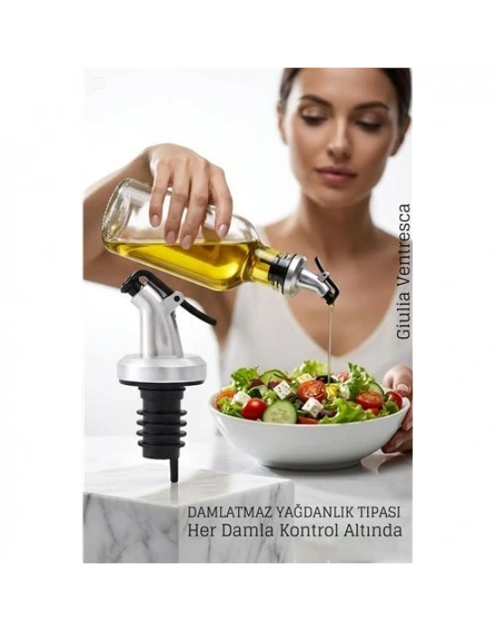 ® Damlatmaz Yağdanlık Tıpası - Yağ Şişe Tıpası