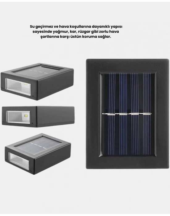 ® Dayanıklı Solar Aplik Hava Koşullarına Dayanıklı Dış Mekan Işığı