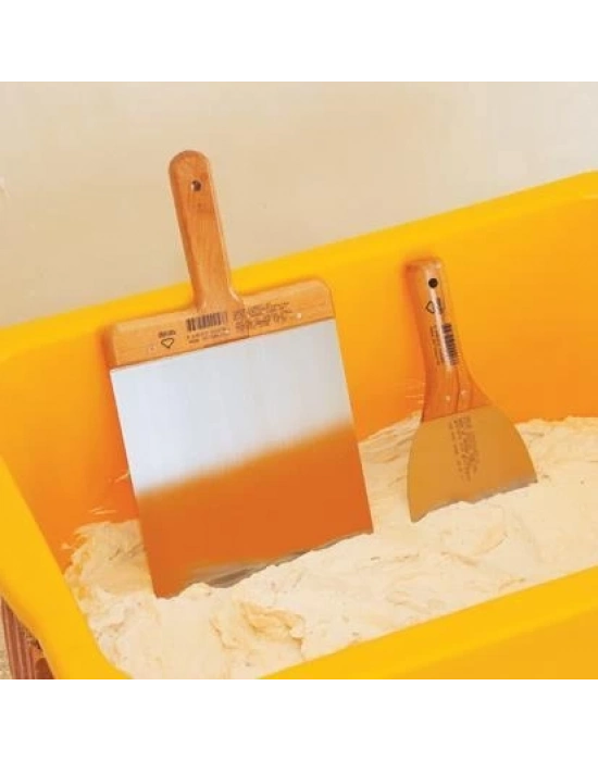 ® Dekor 008 Macun Ispatulası 14 cm Ahaşap Saplı