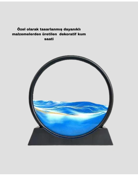 ® Dekoratif Kum Saati – Şık Masa Üstü Aksesuar, Dayanıklı Malzeme, Modern ve Klasik Tasarım