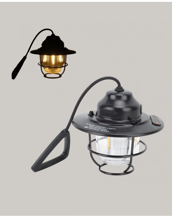 ® Dekoratif ve Fonksiyonel Taşınabilir Kamp Gece Lambası