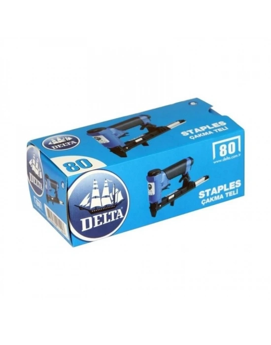 ® Delta 80/14 Çakma Zımba Teli 3000 Adet Kutu