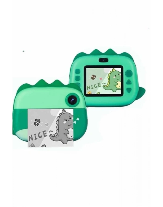 ® Dijital HD Video Kamera Çocuk Fotoğraf Makinesi  Anlık Termal Rulo