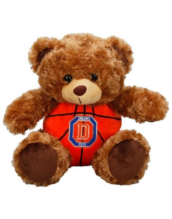 ® Dinamo Basketbol Topu Gövdeli Oturan Peluş Ayı 30 cm.