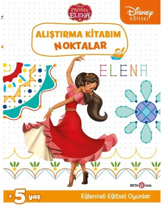 ®  Eğitsel Prenses Elena Alıştırma Kitabım Noktalar