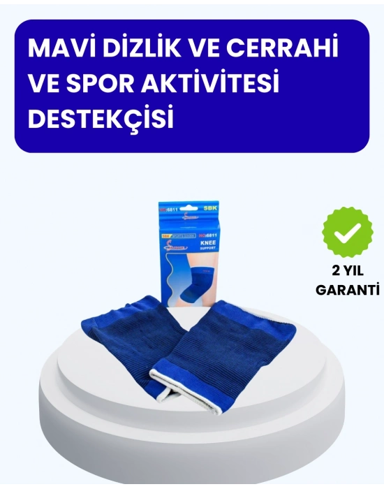 ® Diz Koruyucu Sporcu Bandajı Esnek Sıkı Destekli