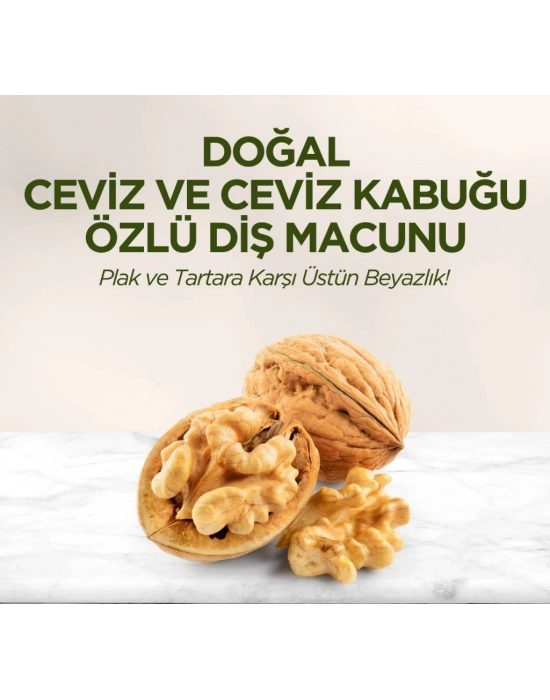 ®   Doğal Diş Macunu 90 Gr Ceviz & Ceviz Kabuğu Özlü