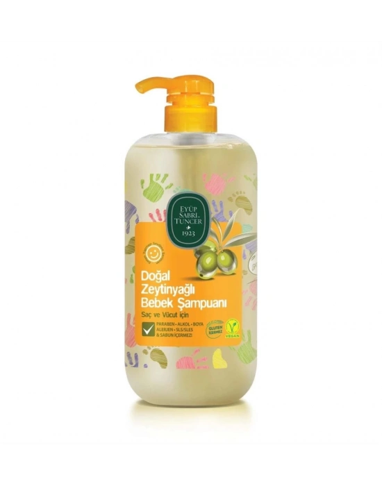 ®   Doğal Zeytinyağlı Bebek Şampuanı 600 ml