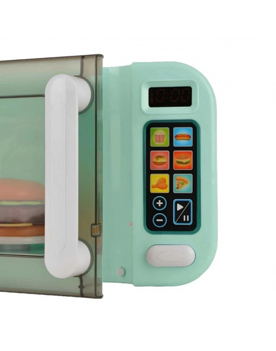 ® Dokunmatik Ekranlı Işıklı ve Sesli Oyuncak Mikrodalga Fırın