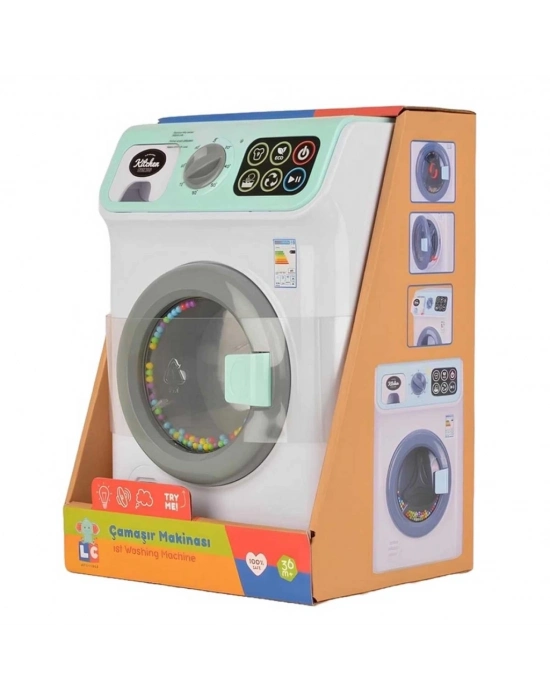 ® Dokunmatik Ekranlı ve Sesli Oyuncak Çamaşır Makinesi