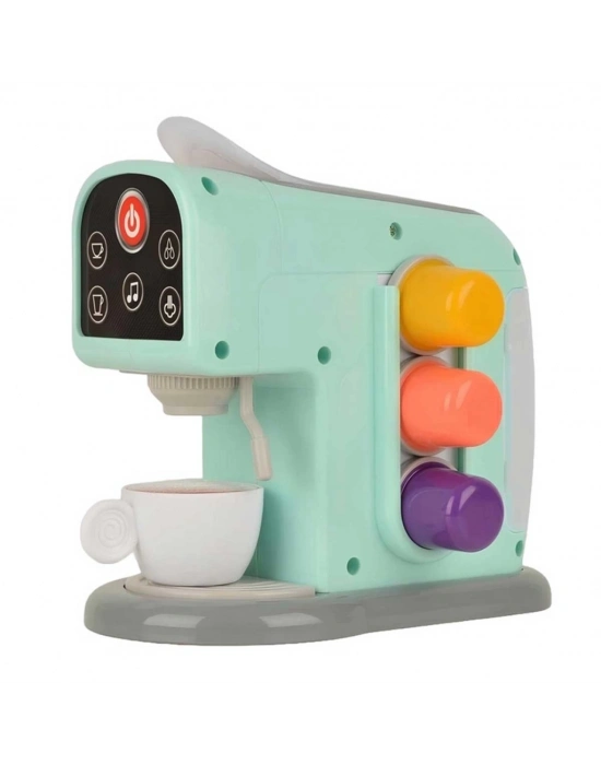 ® Dokunmatik Ekranlı ve Sesli Oyuncak Kahve Makinesi