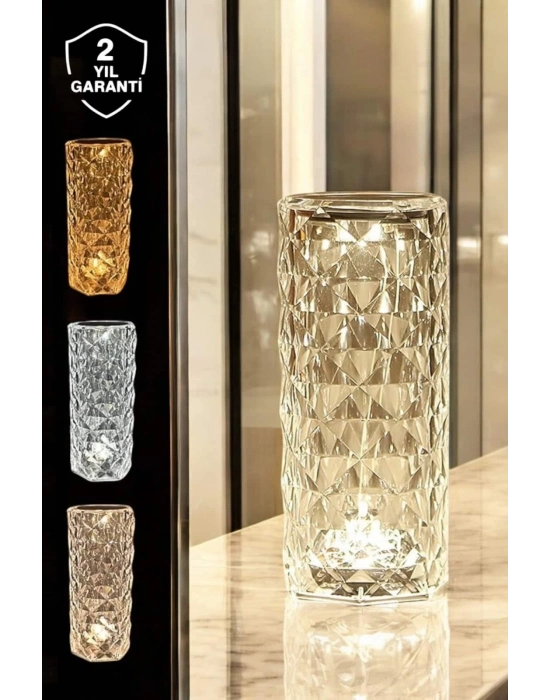 ® Dokunmatik Kristal Gece Lambası Hediyelik