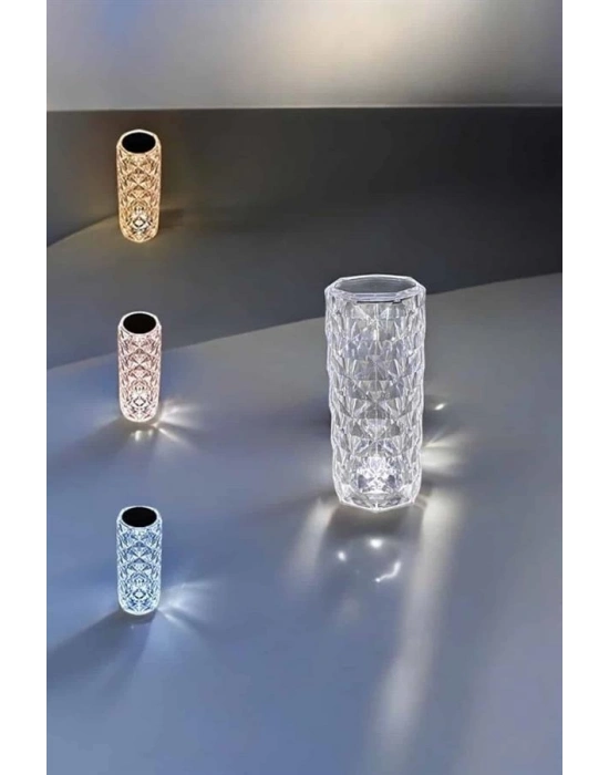 ® Dokunmatik Kristal Gece Lambası Hediyelik