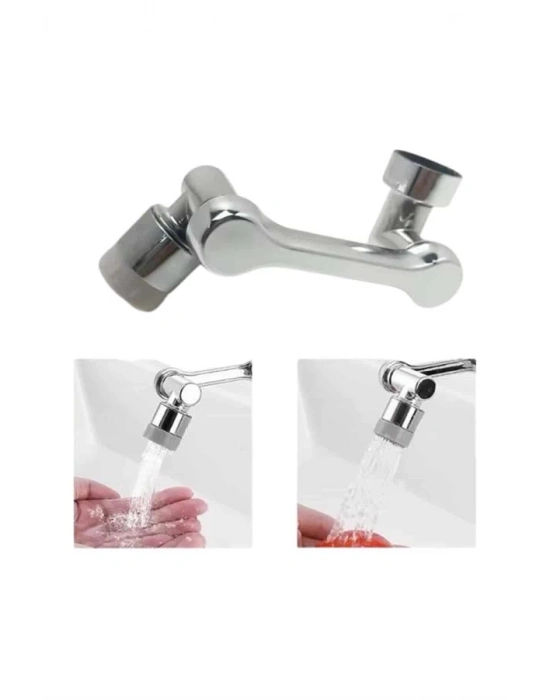 ® Dönebilen Musluk Başlığı Akrobat Mutfak Banyo Musluk Ucu Başlığı Oynar Başlıklı