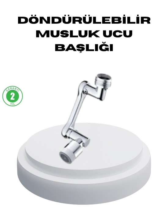 ® Dönebilir Musluk Başlığı – Lavabo Temizliği ve El-Yüz Yıkamada Maksimum Rahatlık