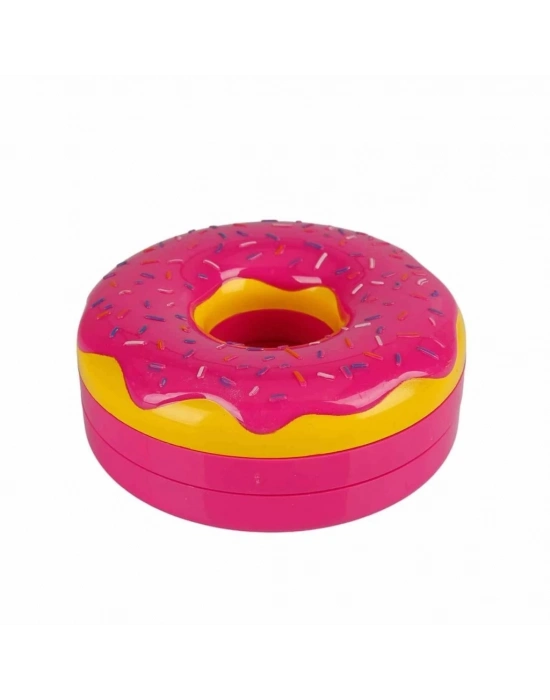 ® Donut Şekilli 2 Katlı Makyaj Güzellik Seti