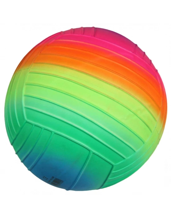 ® Double W Sports Gökkuşağı Tırtıklı PVC Top 23cm