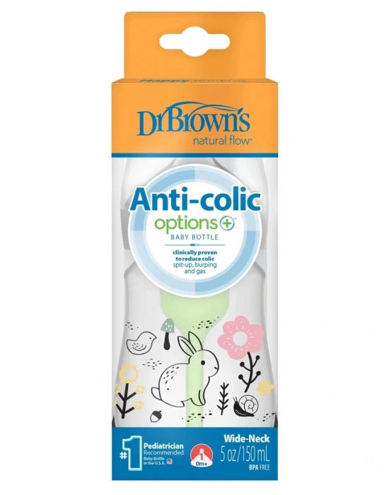 ®   Geniş Ağız PP Antikolik Options Biberon 150 ml Kız