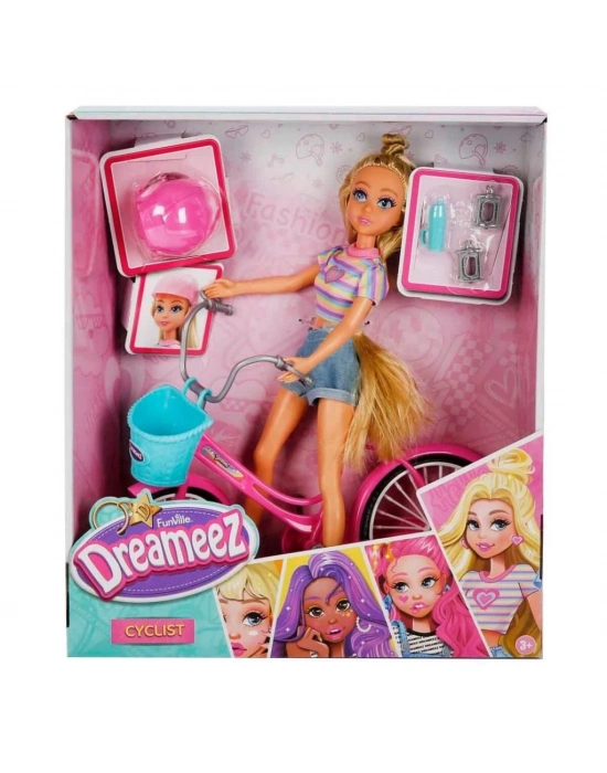 ® Dreameez Bisikletçi Bebek Oyun Seti