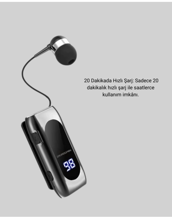 ® DS-F210 Kablosuz Kulaklık – 25 Saat Kullanım & Hızlı Şarj