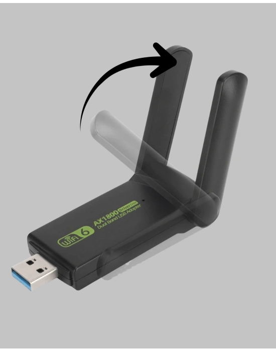 ® Dual Band USB WiFi Adaptör – 1200 Mbps Hız