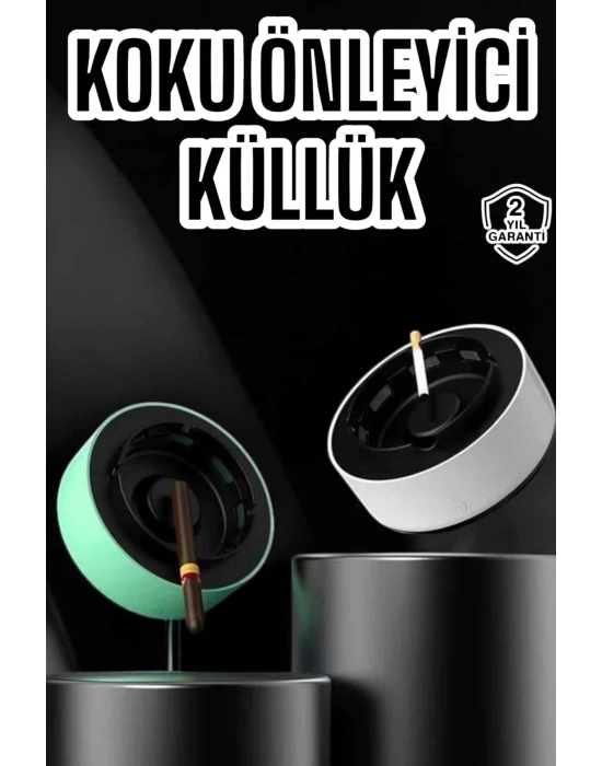 ® Dumanı Içine Çeken Küllük Kokuyu Hapseden Küllük Akıllı Kokusuz Küllük