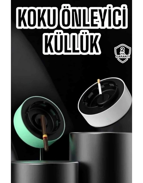 ® Dumanı Içine Çeken Küllük Kokuyu Hapseden Küllük Akıllı Kokusuz Küllük