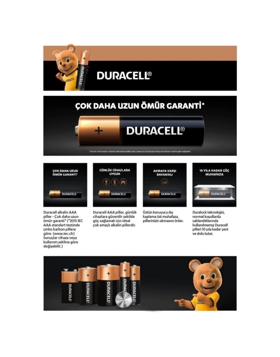 ®   6Lı AAA İnce Kalem Pil