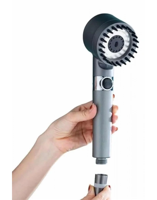 ® Duş Başlığı Yüksek Basınçlı Masaj Taraklı 3 Kademeli