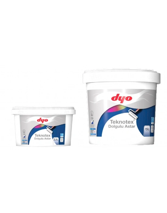 ®  Teknotex Dolgulu Dış Cephe Astarı 15 Litre Beyaz