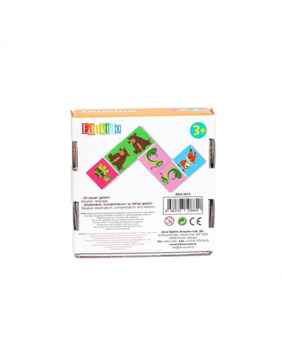 ® EDU-3013 Hayvanlar Domino -Chiva