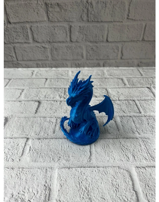 ® Ejderha Biblo 12 cm Dekoratif Fantastik Obje Hediyelik Süs Eşyası