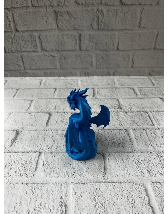 ® Ejderha Biblo 12 cm Dekoratif Fantastik Obje Hediyelik Süs Eşyası