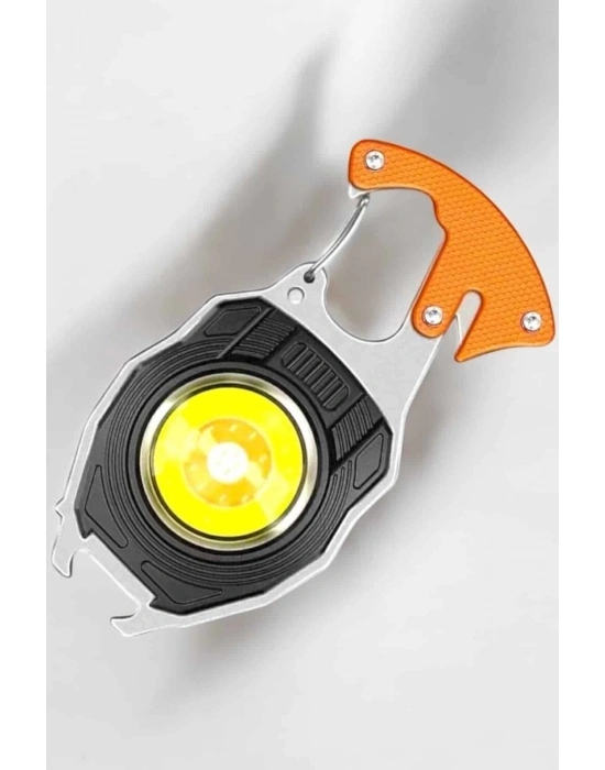 ® El Feneri Çakmaklı Kapak Açma Düdük Toravida Acil Durum Seti