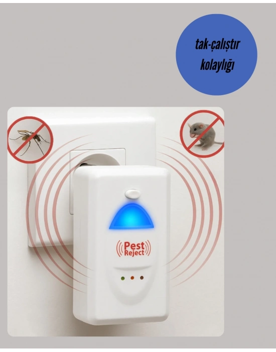 ® Elektrikli Böcek ve Fare Kovucu Prizden Çalışan