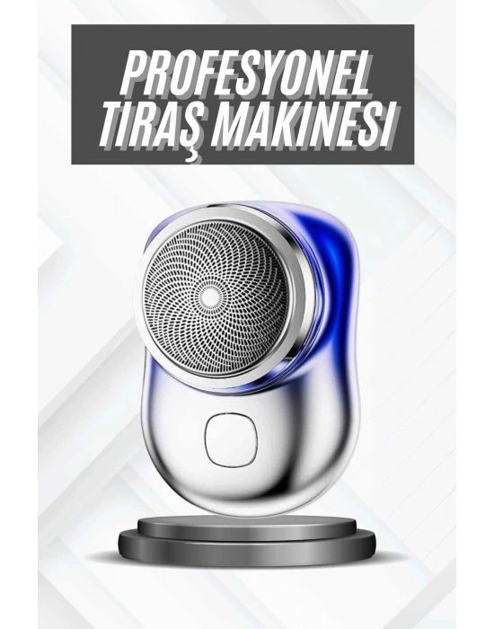 ® Elektrikli Mini Tıraş Makinesi,Taşınabilir USB Şarjlı Kablosuz Tıraş Makinesi