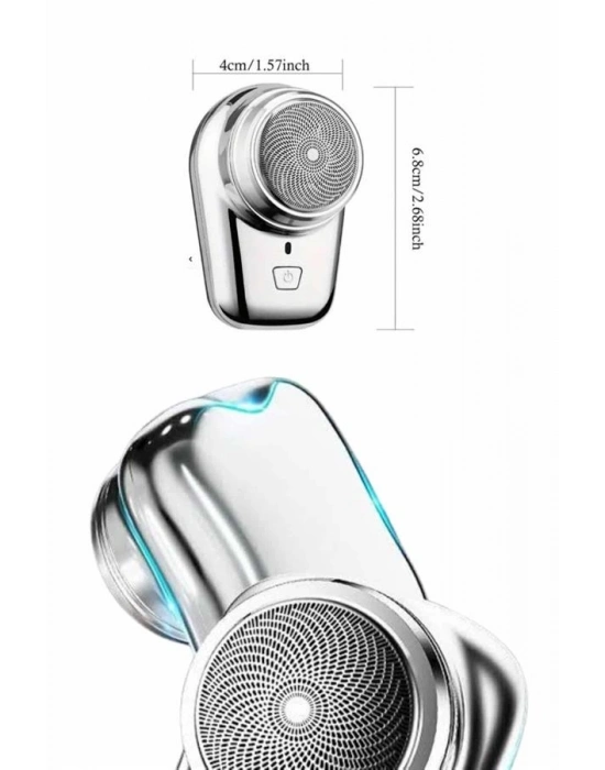 ® Elektrikli Mini Tıraş Makinesi,Taşınabilir USB Şarjlı Kablosuz Tıraş Makinesi