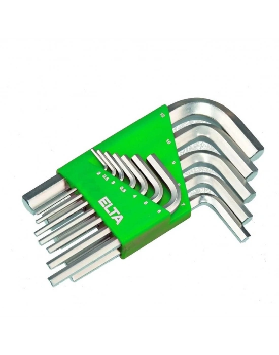 ® Elta 4908 Allen Anahtar Takımı 10lu